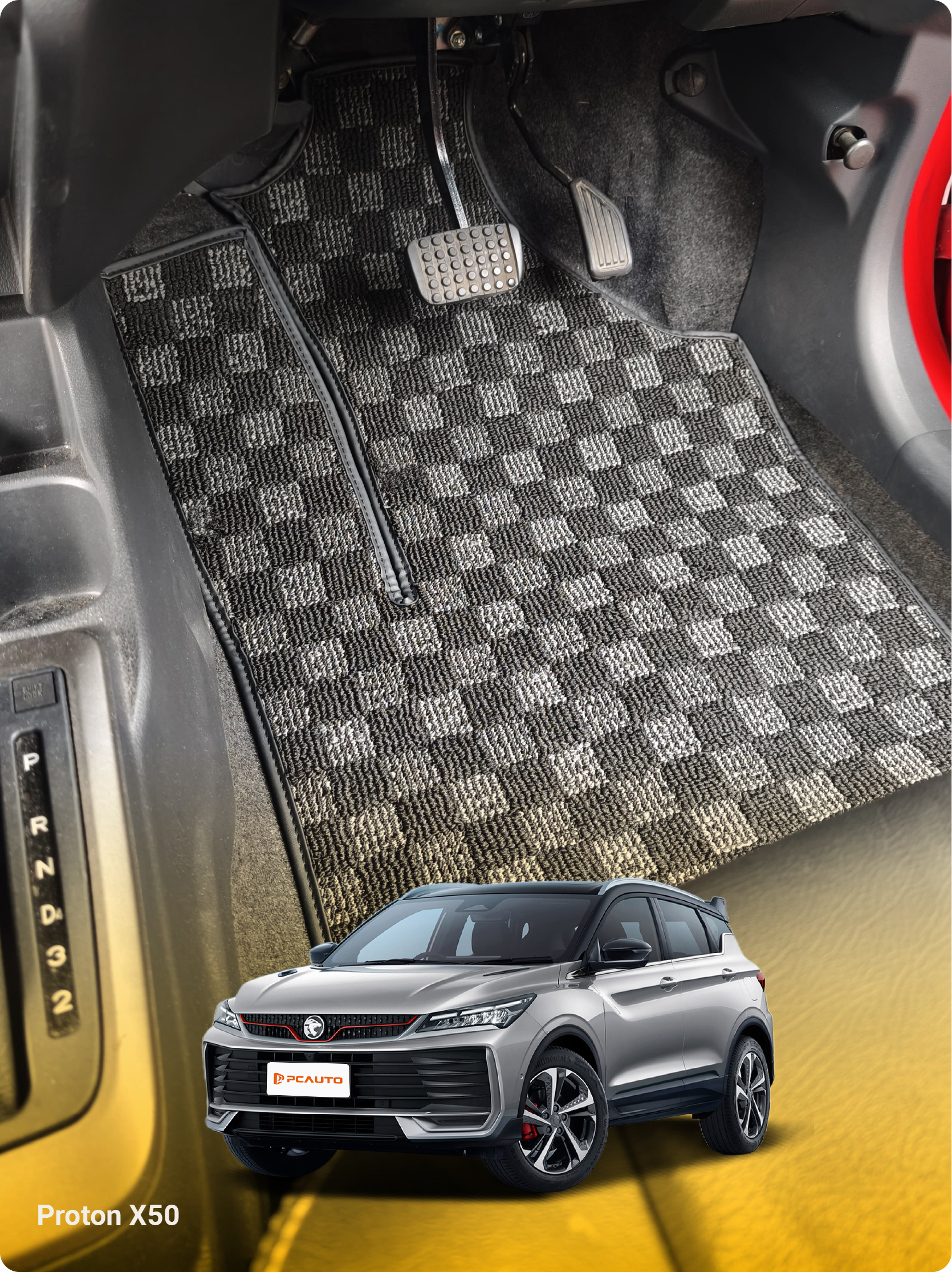Dr Karpet karpet dadu untuk Proton X50